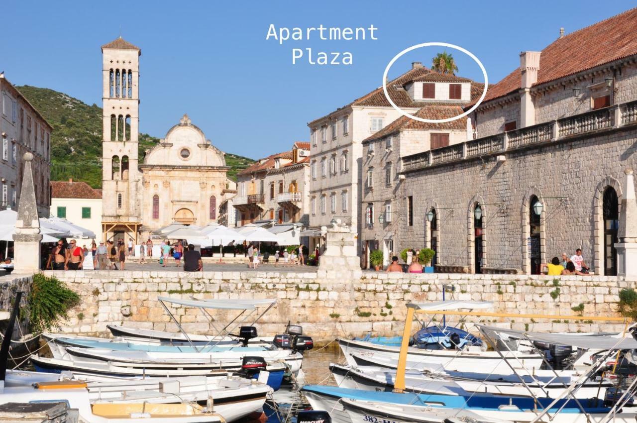 Apartment Plaza Hvar Town Exterior foto